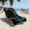 Black Panther Lightning Print Beach Towel Polyester Soft Quick Dry Large Bath Towel Summer Swimming Pool Surfing Blanket