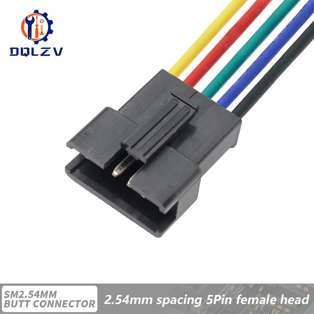 2.54mm SM 2 3 4 5 6Pin Connector Plug Male / Female Head Wires Cables DC Wire Connector Micro Male Female Plug Connectors