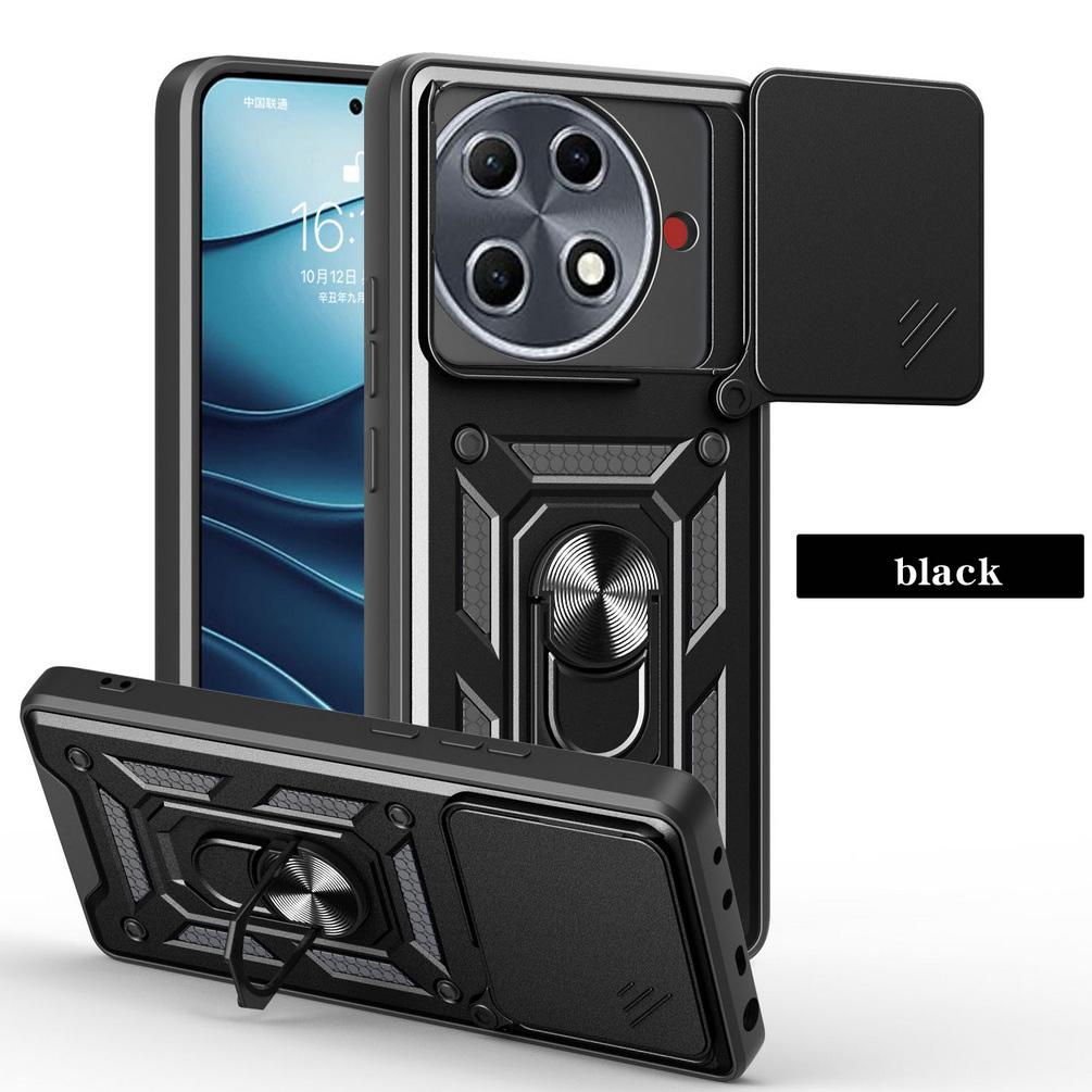 Camera Protect Case for Tecno Camon 30s Pro Tecno Camon 30S Pro Armor Hybrid Metal Ring Holder Back Cover
