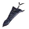 Icele Black Lace-Up Leather Restraint Glove