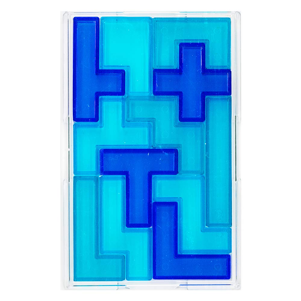 Tenyo Pentomino Brain a puzzle with difficulty level for beginners to intermediate The only challenge is removing the pieces and putting them back in