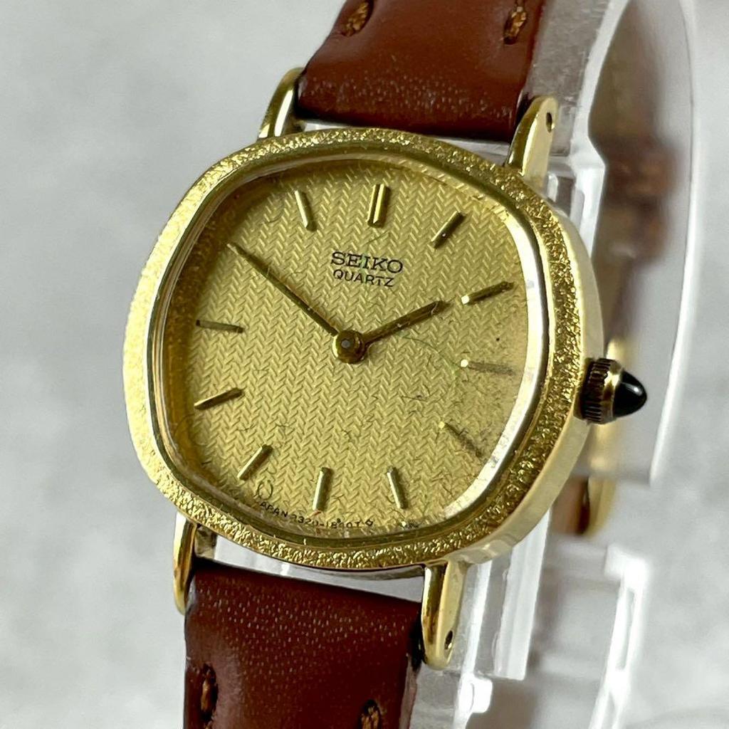 [USED] 14K/Working/SEIKO Exceline Quartz Wristwatch