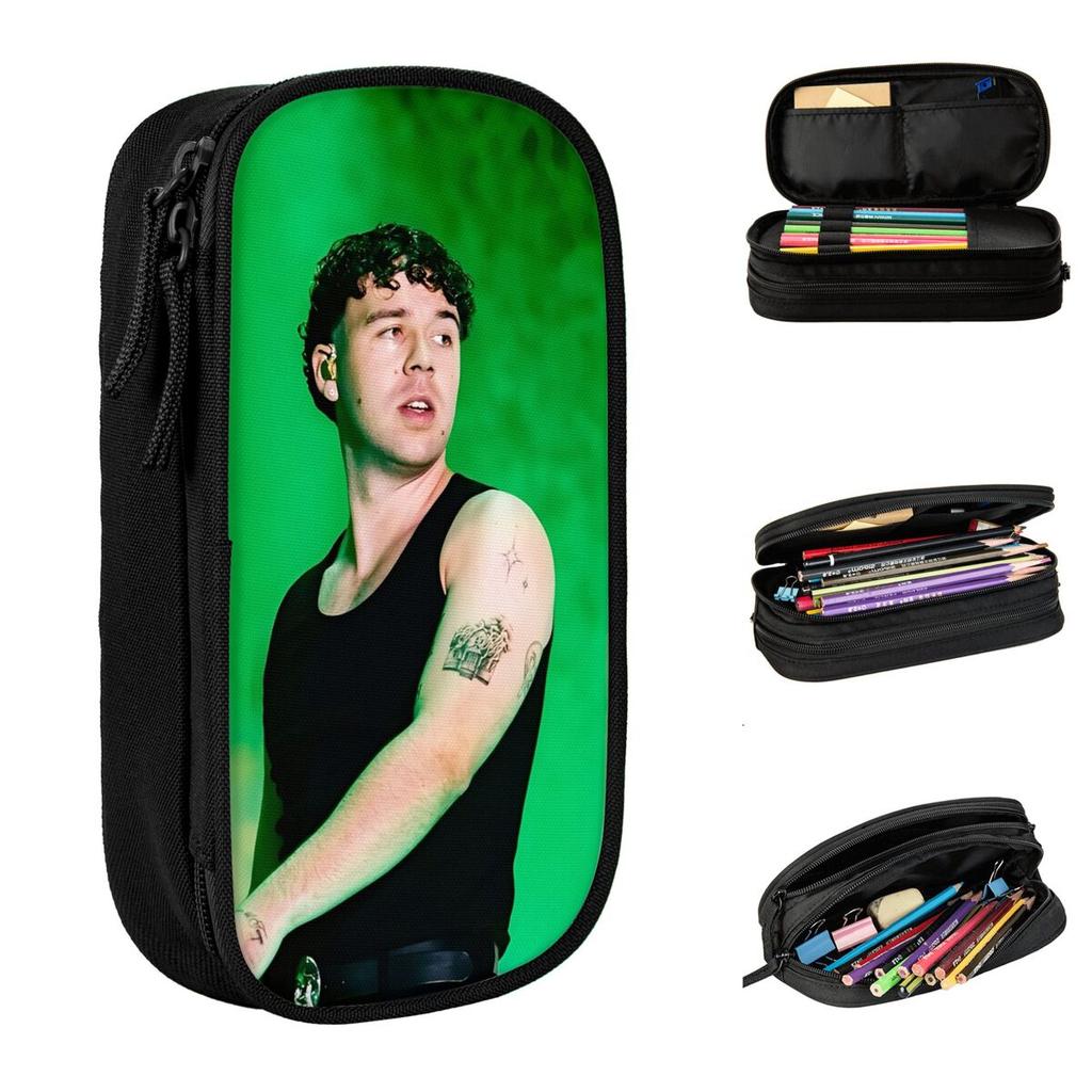 Fashion Singer Quevedo Pop Latin Pencil Case Pencilcases Pen for Girls Boys Large Storage Bag Students School Gifts Stationery