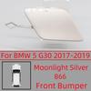 Tapa de Ojo de Gancho de Remolque para Parachoques Delantero Para BMW 5 2017 2018 2019 G30 G31 518 520 525 530 535 540#51117427448 Tapa de Enganche para Remolque