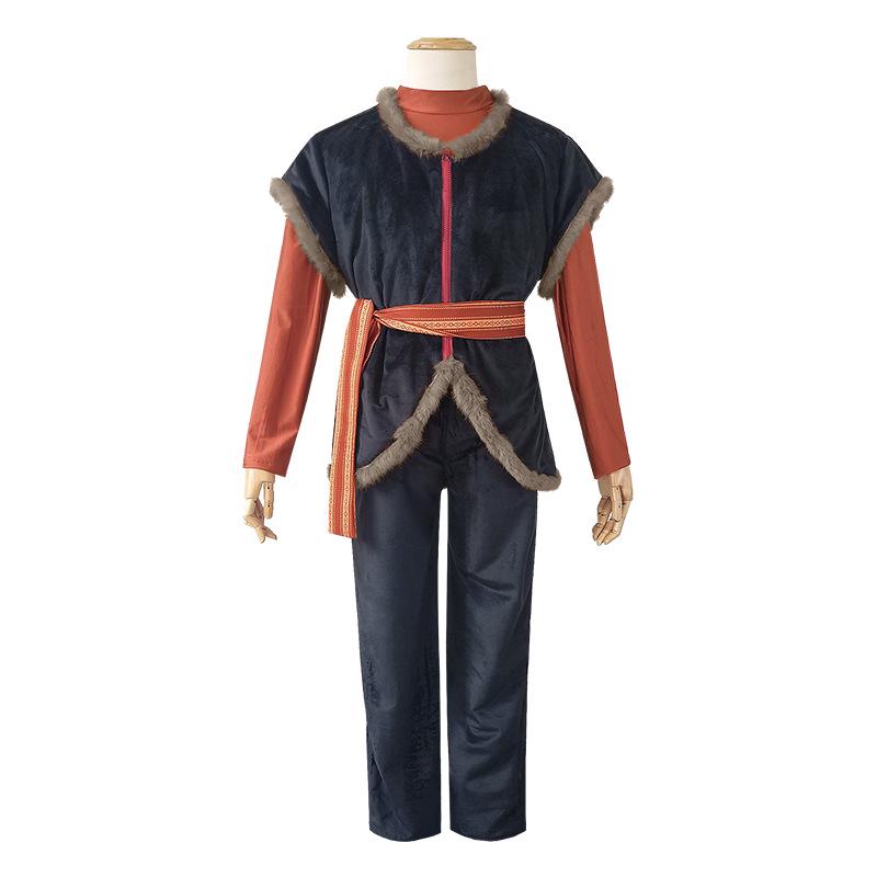 

Kristoff Frozen 2 Cosplay Costume for Halloween and Stage Performance S