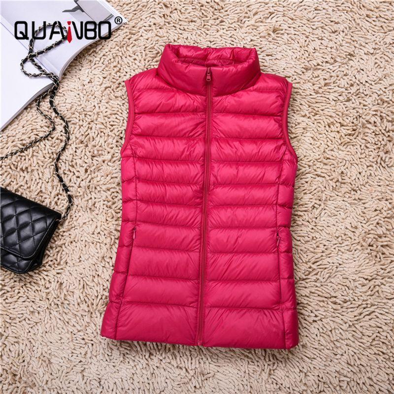 

Thin Solid Tank Top Vest Short Women s Thin Pure Color Vest Jacket Short Women Rose Red(1) M