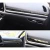 For Hyundai Sonata 2020-2022 Black Titanium Middle Console Dashboard Strip Trim