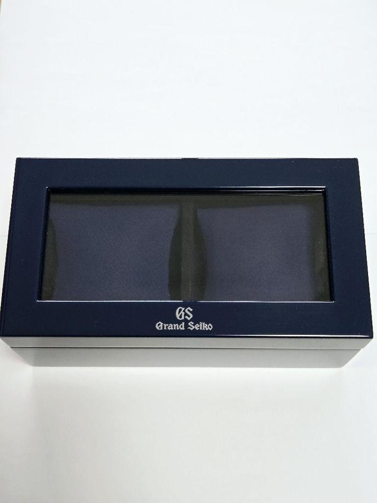 [USED] Limited Edition Grand Seiko Genuine Watch Box (Navy)