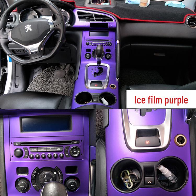 Peugeot 3008 Carbon Fiber Gear Console Interior Sticker