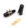 Alto Sax Saxophone Mouthpiece with Cap Metal Buckle Reed