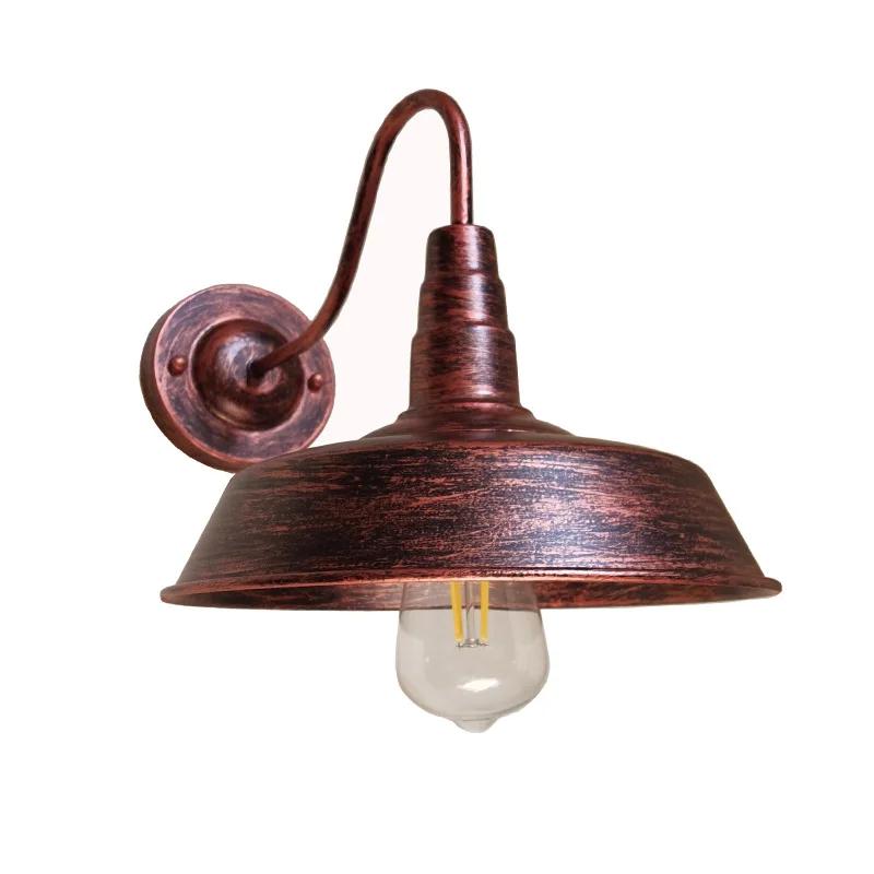 Retro Vintage Wall Mounted Lamp Loft Industrial Rust American Style Outdoor Indoor Light Luminaire Corridor Aisel Bar Waterproof