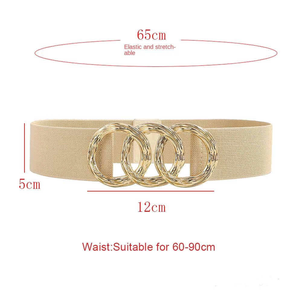Clothing Accessories Waist Belt Simple Buckle Waistband New Waist Seal Versatile