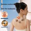 HEZHENG Neck Massager Gift Box with Hot Compress CN plug (adapter included)