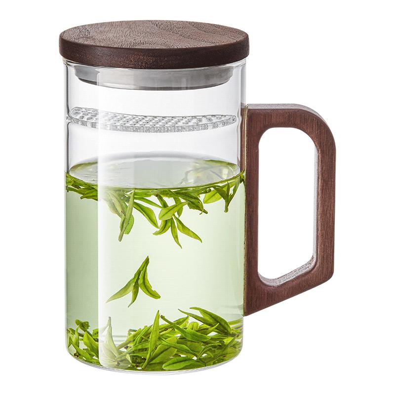 Yaji Heat-Resistant Borosilicate Glass Tea & Water Cup Collection