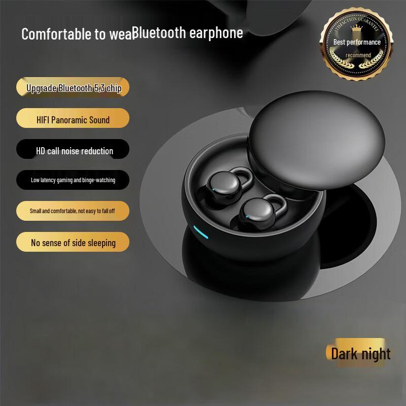 X68 Bone Conduction Wireless Noise-Cancelling Earbuds with Long Battery Life and High Sound Quality