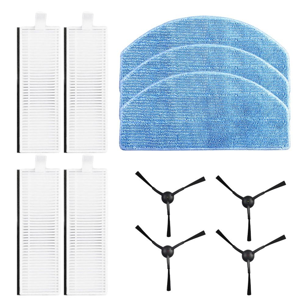 Pro robotický vysavač Laresar Evol 3 Náhradní díly Boční kartáč Filtr Mop Pad