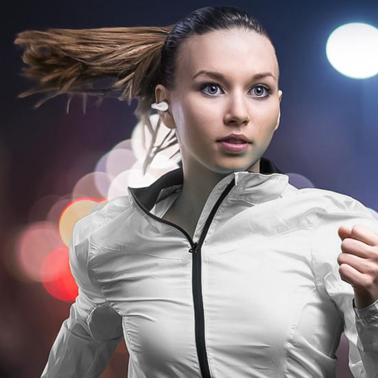 Ambie Excellent Earphone Stable Transmission Rechargeable Intelligent Noise Reduction