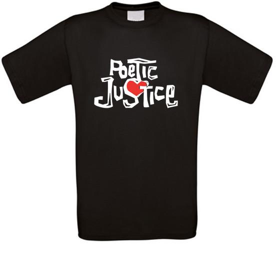 Poetica Movie Justce Rap Hip Hop T-Shirt XXXXL