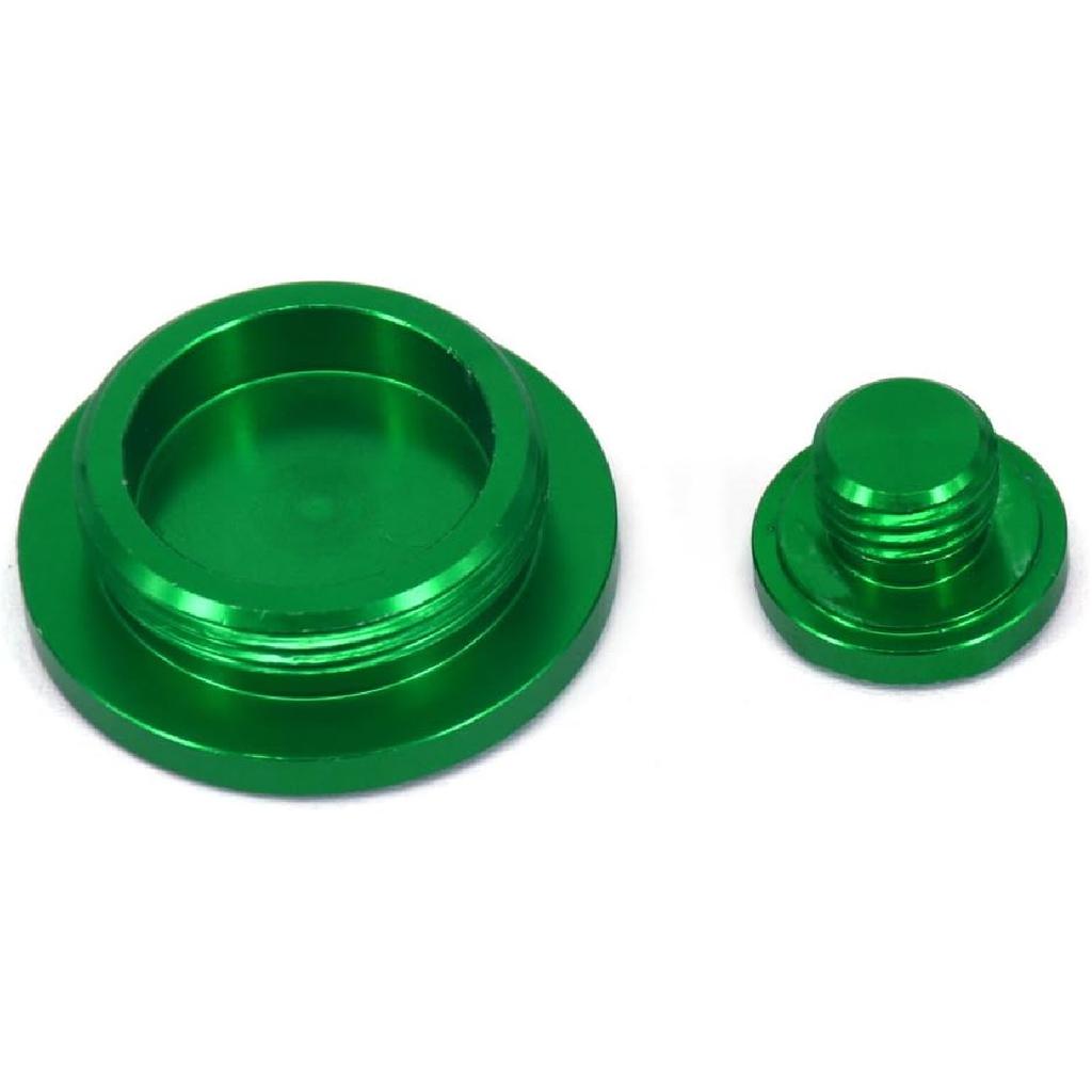 Motorcycle Engine Timing Replacement Plug Bolts CNC Compatible To KX250F 2004-2010 RMZ250 2004-2006 KX RMZ 250 2005 2007 2008 2009 Dirt Bike Green