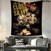 Shaun the Sheep Wall Hanging Printed Fabric Blanket Decorative Tapestries for Bedroom Living Room Home Decor