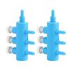 Plastic Aquarium Water Tube Volume Control Valve Connector Fish Tank Air Splitter Oxygen Pump Accessory