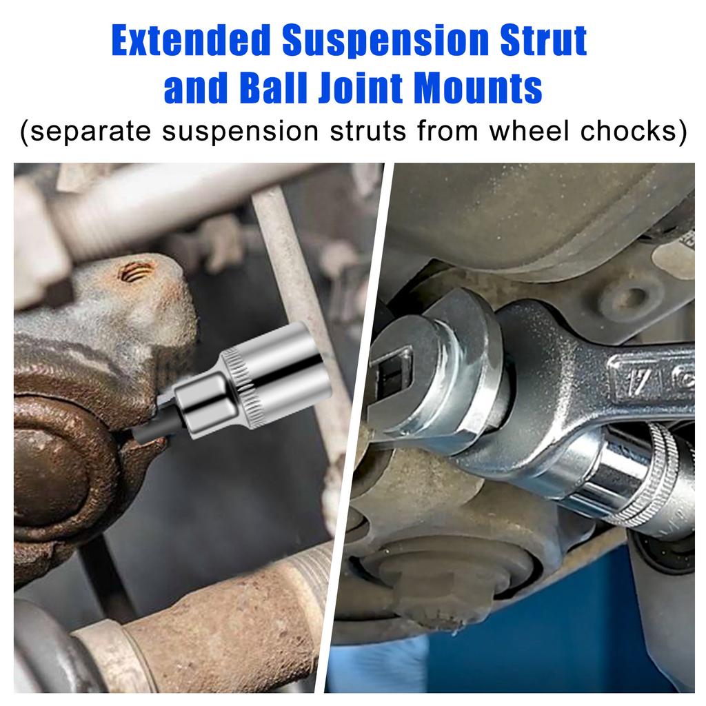 Car Hydraulic Shock Absorber Removal Tool Claw Strut Spreader Suspension Separator Manual Ball Joint Bushing Removal Tool Kit