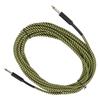 Cablu Instrument Muzical Ecranat Împletit Mufă Nichelată Cablu de Conexiune Chitară Bas 10