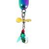 5pcs Spoon Spinner Sequins Baits with Propellers Worm Fly Lures Fly Metal Fly Fishing Baits Fishing Accessories