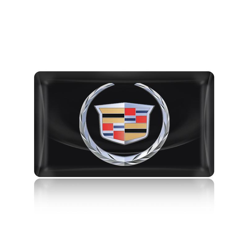 Metal Car Badge Steering Wheel Dashboard Decor Hub Caps Center Sticker For Cadillac XT5 XTS CTS BLS SLS DTS SRX Escalade Tiburon Deville