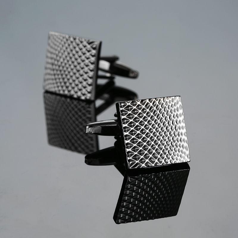 High Quality Novelty Cuff Links Copper Metal Laser Engraving Cufflinks Mans French Suit Accessories Jewellery