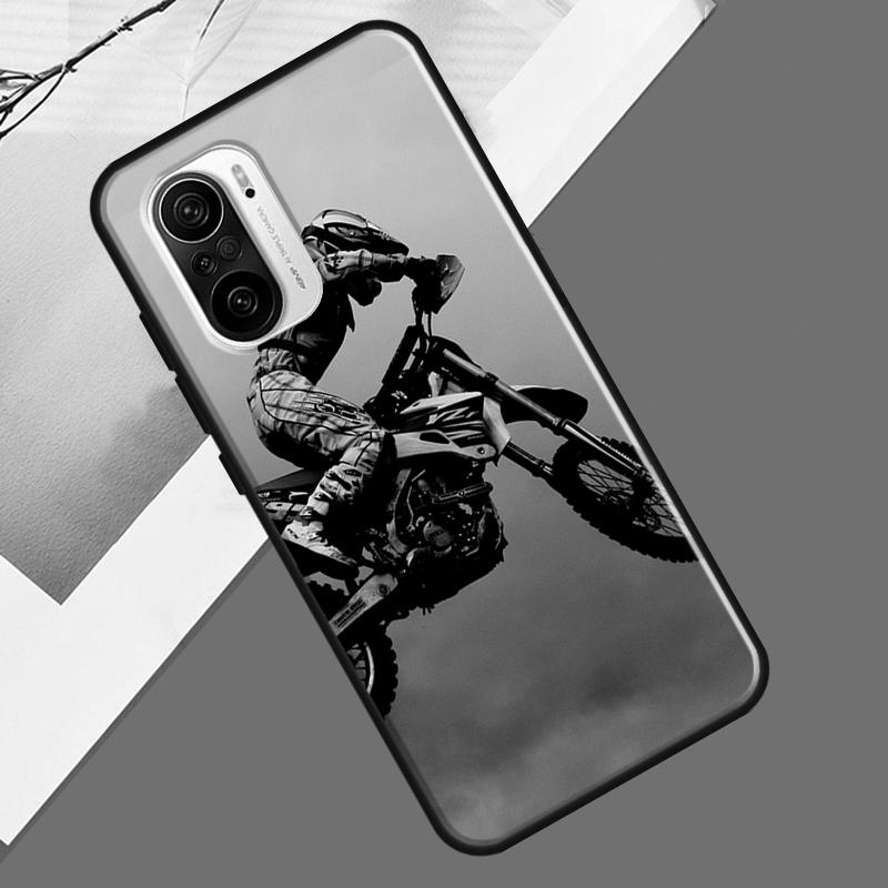 Moto Cross Motorcycle Sports Case For Xiaomi 15 Ultra 13 14 13T 14T 15T Pro 17 Pro Max POCO X7 Pro F5 F6 X5 X6 F7 Cover