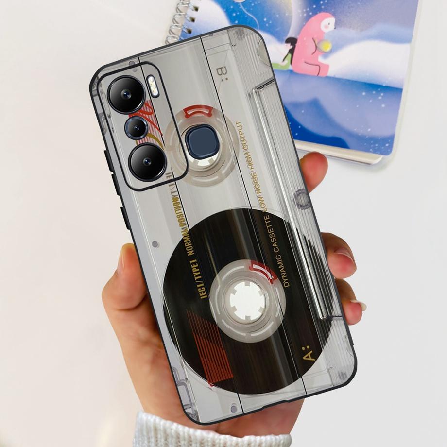 For Infinix Hot 20i 20 Play 20s Play Hot20 Phone Case Soft Liquid Silicone Bumper Shell Marble Cute Fashion Fundas For Hot20i