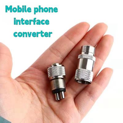 3pcs Dental Turbine Handpiece Adapter 2/4 Holes Changer Connector For High Speed Handpiece Spare Parts Tool Tubing Hose