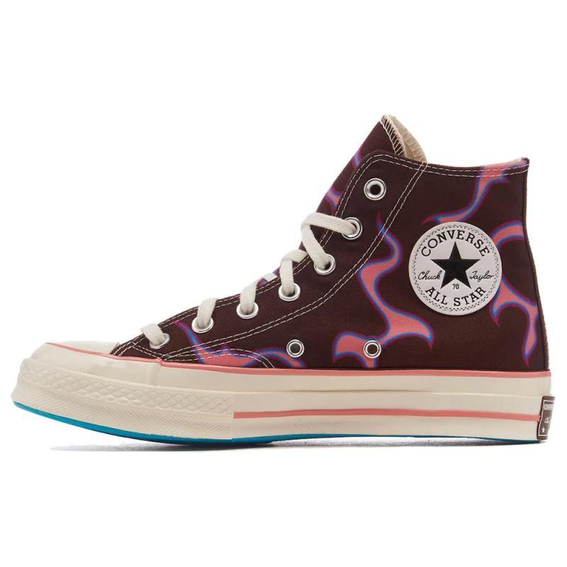 

Converse Chuck 70 Plus Comfortable & Stylish Non-Slip & Abrasion Resistant High-Top Board Shoes Unisex Brown Red 42