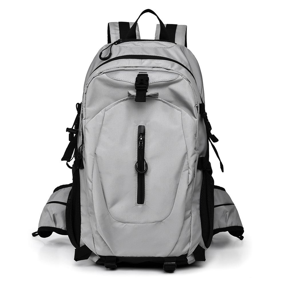 

Outdoor Mountaineering Backpack Large Capacity Men S And Women S Water-Proof Multi-Functional Hiking Bag Wear-Resistant Mountaineering Hiking Bag below 20l світло-сірого кольору