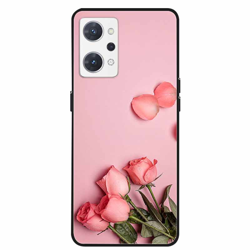 For Oppo Reno 7A 9A Case Phone Cover Soft Silicone Shockproof TPU Funda On For Oppo Reno9 A 5G Protection Capa Reno7 A / Reno9A
