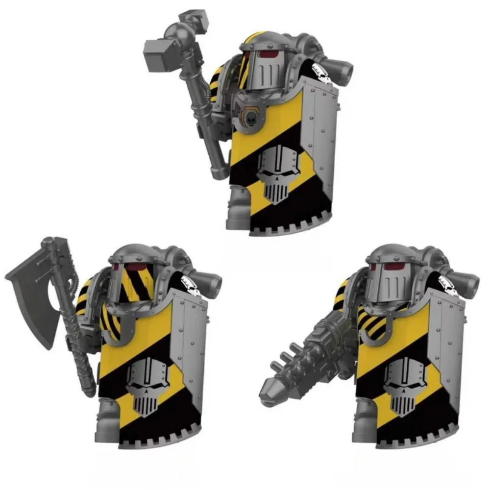 Militray Custom Heavy Armor Building Block Figures Mini War Soldier Model Kit Compatible with Major Brands Gift for Collectors