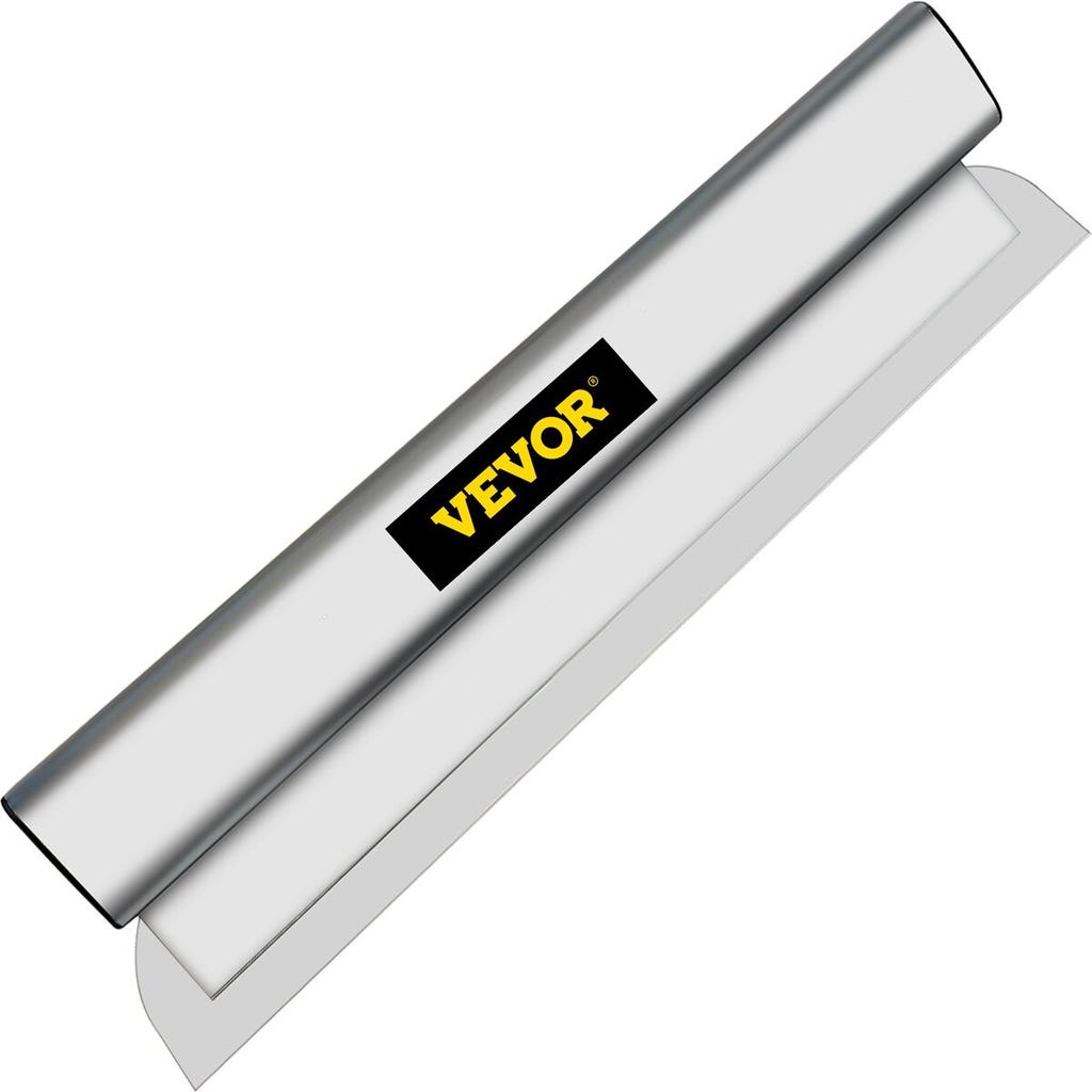 Drywall Skimming Blade, 32inch Smoothing Knock-Down Knife, Stainless Steel Putty Knife Finishing Tool, High-Impact End Caps for Sheetrock Drywall