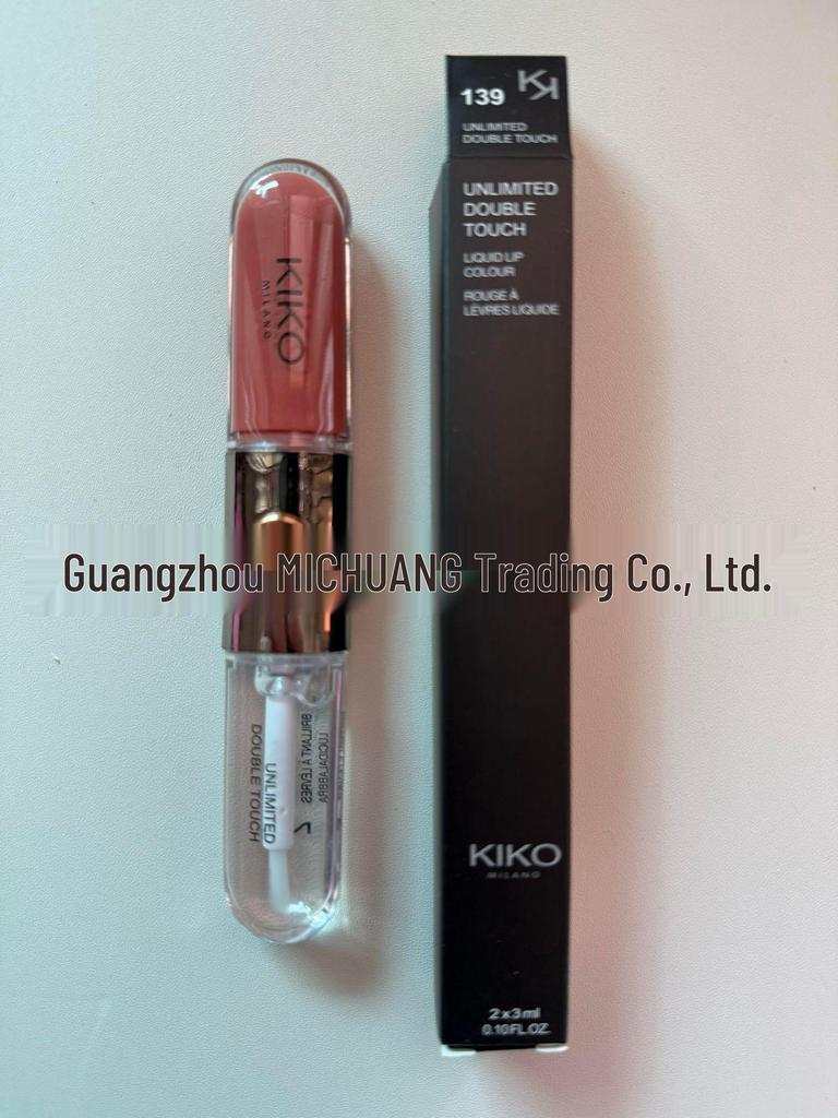 KIO Double-ended 103 Lip Gloss: Mirror Finish, Single-ended 3D Lip Glaze, Long-lasting, Non-stick, High Quality.