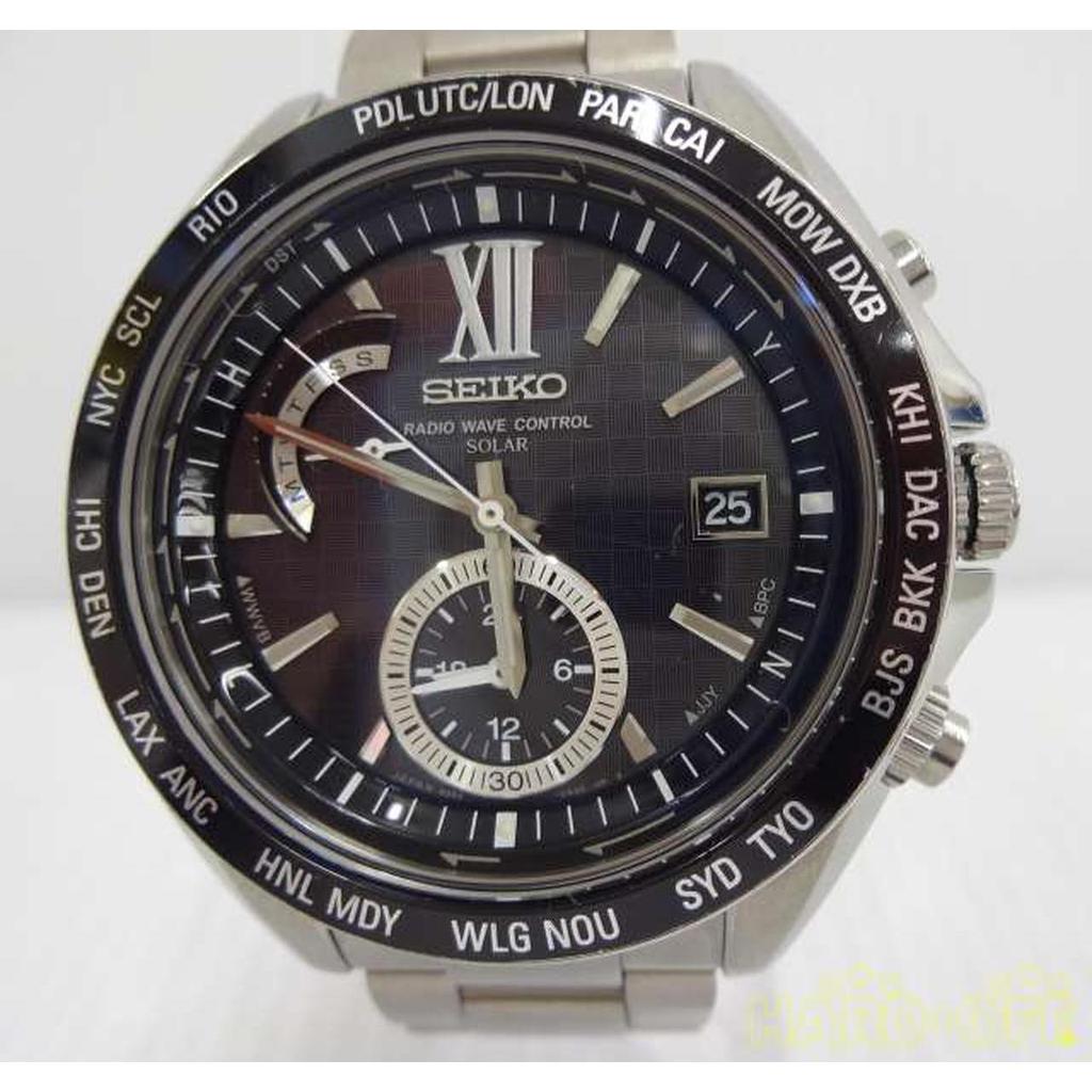 Used SEIKO 8B54-0AG0 watch
