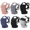 Baby Carrier for Newborns To Toddlers 7-36 Lbs Ergonomic 4-in-1 Design Adjustable Hip Seat Straps Supports Healthy Hip Spinal Development Baby Carrier