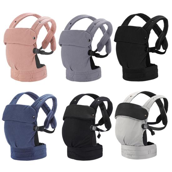 Baby Carrier for Newborns To Toddlers 7-36 Lbs Ergonomic 4-in-1 Design Adjustable Hip Seat Straps Supports Healthy Hip Spinal Development Baby Carrier