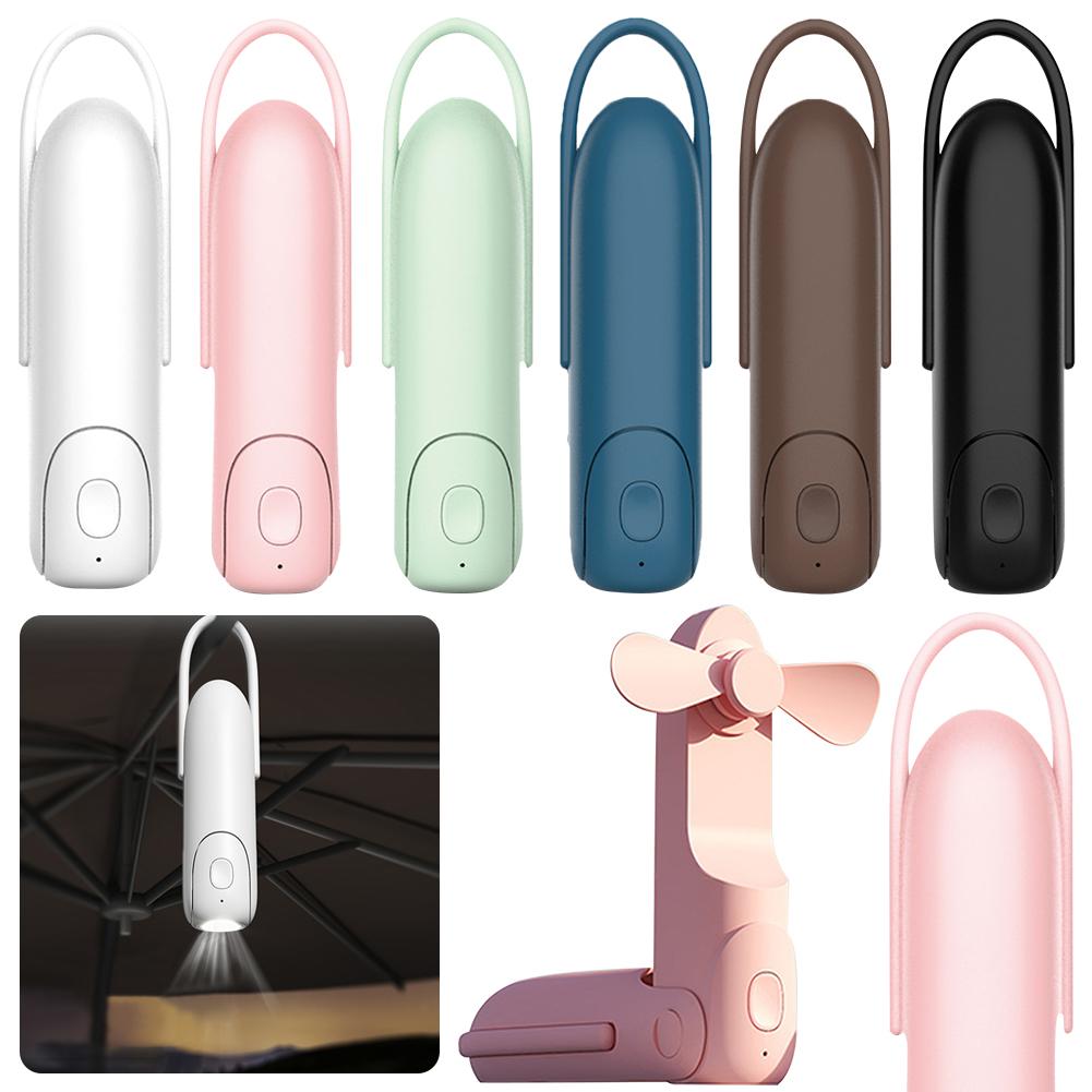 

Ручной вентилятор, перезаряжаемый электрический вентилятор воздушного охлаждения с фонариком, небольшой карманный вентилятор, подарки для женщин/девочек/друзей