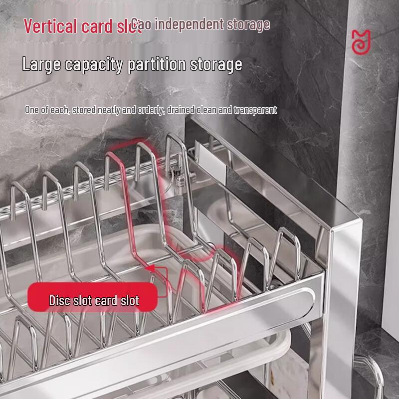 Kitchen Dish Drying Rack and Storage