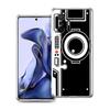 Camera Radio tape Cassette Phone Case For Xiaomi 14 13 12 Lite Mi 11 11X 13T 12T 11T For Poco X5 X4 X3 NFC F5 F4 M4 Pro 5G Cover