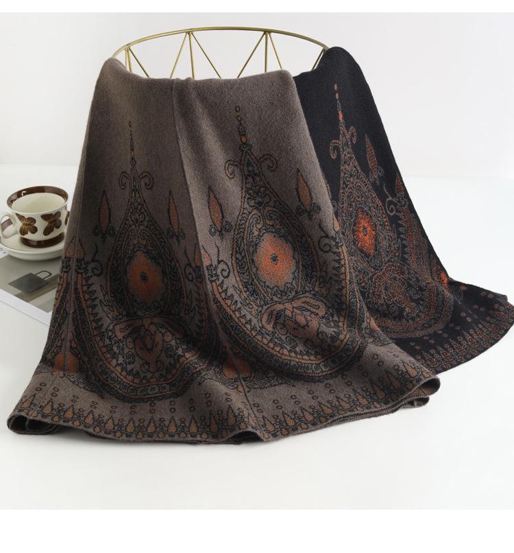 Dámské stylové vlněné pletené šaty s splývavou áčkovou midi sukní, novinka podzim/zima 2025