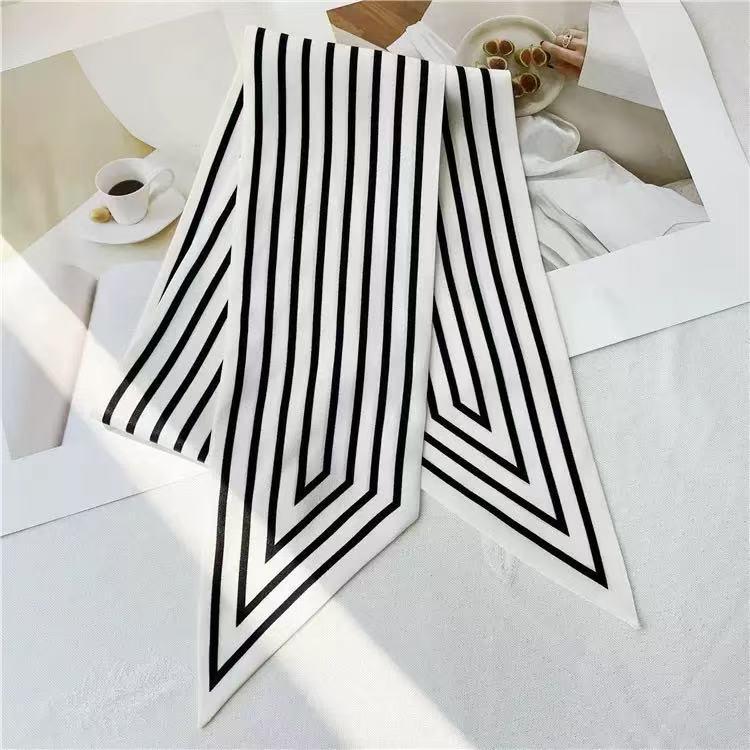 Women's Polka Dot Cashew Long Scarf Belt – 2025 Waist & Neck Accessory