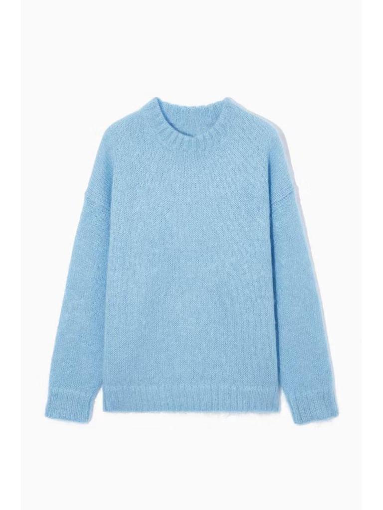 CS Women's Mohair Blend Round Neck Sweater - Winter 2023