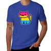 Neko Pride: Pansexual T-Shirt anime clothes boys whites summer top workout shirts for men