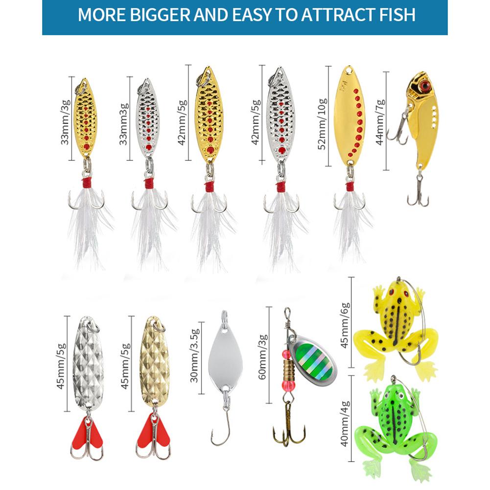 Advent Calendar 24 Days Fishing Christmas Gifts Fishing Lure Advent